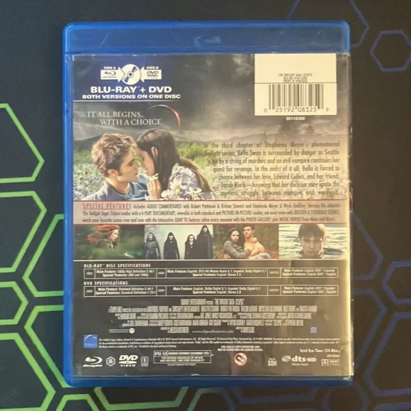 Twilight Esclipse DVD + blu ray - Picture 2 of 4